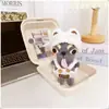 Lindo y Peculiar Set de Ropa para Muñeca Chihuahua de 4 Pulgadas, Ropa de Reemplazo Divertida, Ropa Adorable y Divertida para Muñecas, Traje para Gatear