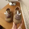 Zapatos Birkenstock para Niña Pequeña, Zapatos de Princesa de Conejito, Nuevos Zapatos de Cuero para Niños Primavera y Otoño 2026, Zapatos de Calle Retro, Zapatos de Suela Suave