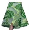 Tela Jacquard Satinada Texturizada Teñida en Hilo con Diseño Floral de Peonías, Estilo Chino Floral Grande para Vestidos y Vestidos de Gala Tela Haute Couture