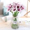 Mini flor de cala de PU, flor artificial para bodas, flores para comercio exterior transfronterizo, decoración del hogar