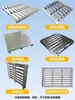 Paletes de Aço e Ferro, Placas de Suporte Industrial, Giro de Carga, Paletes Galvanizados para Empilhadeira de Alta Resistência, Paletes de Ferro e Aço, Paletes de Arraste de Aço