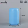 Barril de Sal Explosiva de 500ml Pe Espesado Plástico Boca Ancha 600ml Barril de Polvo Sustituto de Comida para Mascotas 800ml 1L Tanque de Polvo