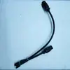 Piezas de Máquina de Tejer Plana Computarizada, Dispositivo de Almacenamiento de Hilo, Piezas de Dispositivo de Almacenamiento de Trama, Cable de Aviación para Dispositivo de Almacenamiento de Hilo, Conector 1 a 2, Enchufe Adaptador