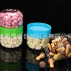 Doble Pasador Combinación Personalizada Frasco Espiral Merienda Complementaria para Bebé Juguete Dos Lados Se Pueden Separar Botella de Plástico Transparente
