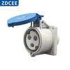 Conector de Acoplamento ZDCEE à Prova d'Água para Aviação Industrial Não à Prova de Explosão, 3 Furos, 4 Pinos, 5 Pinos, 16A/32A, Macho e Fêmea