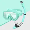 Óculos de Mergulho Novos 2025 HD Anti-Embaçante Campo de Visão Amplo Equipamento de Snorkel Máscara de Snorkel