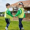 Traje de uniforme escolar de clase uniforme de primaria ropa de primavera y otoño ropa deportiva primer grado verde jardín de infancia Ropa de jardín otoño traje de tres piezas