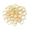 Accesorios para joyería DIY llavero de doble anillo, llavero de anillo plano, llavero, accesorios para llavero, llavero, anillo