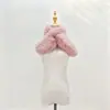 Bufanda de Piel Sintética de Zorro para Mujer, Invierno Engrosada Doble Cara de Piel, Versátil Simple Elegante, Protector de Cuello Cuello Calentador de Piel Sintética