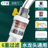 Filtro de Grifo Universal Rotatorio 360 grados Desmontable y Lavable Cabezal de Ducha Antisalpicaduras para Agua del Grifo Doméstico