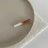 Color Curry Pasador sin Costuras para Mujer Verano Pasador para la Parte Trasera de la Cabeza Pinza Lateral Pinza para el Flequillo Roto Pasador Roto Nuevo Estilo Elegante Adorno para el Cabello