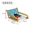 Tabla Rascadora para Gatos de Sisal, Resistente al Desgaste y que no Suelta Fibras, Cama y Tabla Rascadora Integradas para Gatos, Sillón Extra Grande, Colección de Artículos para Gatos de Cuerda de Cáñamo