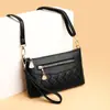 Bolso para Mujer de Mediana Edad Nuevo de Moda y Elegante Bolso de Mano para Mujer Estilo Coreano Simple Monedero Bolso de Hombro Cruzado Individual Moderno