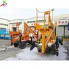 Vehículo de operación campo a través exterior de gran altitud tipo brazo recto tipo tracción brazo plegable eléctrico automático elevador de obra