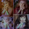 Transfronterizo 2023 Nuevo Dibujo Animado Luminoso Espacial Pegatina de Tatuaje Impermeable Duradera Actividad de Fiesta Infantil Pegatina Temporal para la Cara