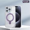 Carcasa Q1 para Apple 16promax carcasa para teléfono móvil soporte magnético transparente iPhone16 funda protectora anticaídas