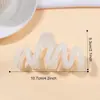 Accesorios al por mayor: Pinzas para el Cabello Súper Dulces y de Alta Gama con Forma de Ola, Elegantes Pinzas de Tiburón para Peinados Recogidos en la Parte Trasera de la Cabeza, Pasadores, Accesorios para el Cabello para Mujer