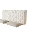 Funda de cama de tela con todo incluido, estilo europeo moderno y sencillo, suave, con respaldo curvo y protección contra el polvo.