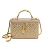 Bolso de Mano con Bordado Pesado Lingge de Fábrica Original 2026 Nuevo Bolso de Mujer Versátil Bolso de Mano Bolso Cruzado con Cadena