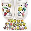 Procesamiento y Personalización de Flores para Zapatos de Goma Suave de PVC Creativas Hebillas para Zapatos Lindas de Dibujos Animados Zapatos con Agujeros DIY Hebilla Japonesa Flores para Zapatos de Gama Alta