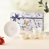 Conjunto de louça de prato de tigela de cerâmica Tigela presente de inauguração de casa casamento presente comercial pode ser usado como logotipo