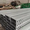 Bandeja de Cables Tipo Cerrado, Bandeja de Cables Galvanizada, Bandeja de Cables Tipo Escalera Ranurada para Pasillos de Edificios y Cableado Subterráneo