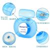 Ventas Directas de Fábrica Rollo Hilo Dental 50m Inglés Caja Redonda Hilo Dental Suave Ultrafino Sabor Menta Paquete Portátil Venta al por Mayor
