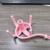 Gancho giratorio de cuatro garras bolsa colgante de armario abrigo sombrero bolsa bufanda percha multifunción artefacto de almacenamiento para pasillo doméstico