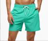 Verão Amazon ebay comércio exterior novo moda masculina cor sólida calça de praia masculina shorts casuais impermeáveis masculinos