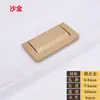 Puxador de Porta de Armário Gaveta Minimalista Moderno Pacote Alça Oculta Preto Puxador de Porta de Armário Guarda-Roupa