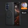 Adequado para Samsung Z Fold7 Capa de Celular Magnética de Couro Flip7 Textura de Couro Suporte Invisível Capa Protetora Anti-Queda Transfronteiriça