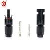 Conector Macho y Hembra de Enchufe Directo Ensamblaje de Panel Solar Enchufe Impermeable Conector Mc4 Certificación Tuv