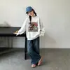 Conjunto de sudadera para niña 2026 nuevo atuendo de principios de otoño, traje de otoño para niña, ropa de otoño para niños de secundaria