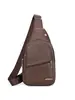 Bolsa de Pecho Impermeable para Hombre 2025 Nuevo Estilo Coreano Casual Bolsillo Múltiple con Solapa Pantalones Bolsa de Hombro para Hombre Bolso Cruzado Casual para Hombre Moda