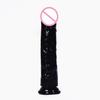 Plug Anal Transparente de Cristal Artificial para Mujer sin Huevo Masturbador Venta Caliente de Comercio Exterior