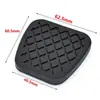 Adequado para Honda Civic Accord Pedal de Carro Borracha Pedal de Freio Mt Pedal de Borracha Capa de Pedal de Embreagem de Couro