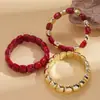 Pulsera Cuadrada de Resina con Degradado Transfronterizo Europea y Americana, Lujo Ligero, Sensación de Alta Gama, Joyería Moderna y Versátil con un Diseño Único