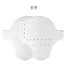 Protectores de Zapatos Mejorados para Tenis, Alargadores de Zapatos Invisibles y Cómodos, Insertos Moldeadores para la Punta del Zapato, Blanco y Negro