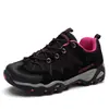 Zapatos de exterior para todas las estaciones, tejido de malla, transpirables, antideslizantes, zapatos casuales para senderismo para parejas, zapatos de caña baja para montañismo, resistentes al desgaste, todoterreno, luna gris
