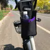 Bolsa de Guidão para Patinete Elétrico, à Prova d'Água e de Poeira, Grande Capacidade, Bolsa de Armazenamento Portátil para Bicicletas Elétricas e Triciclos