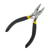 Mini pinzas transfronterizas de 4.5 pulgadas pinzas de punta fina pinzas de punta plana pinzas para bricolaje pinzas para joyería juego de 8 piezas