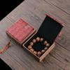 Huiou Linen Handstring Box Bead Box Atacado Pingente Caixa Colar Anel Caixa Jóias Bolsa