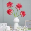 Tela de seda de alta calidad 2 cabezas Flor artificial Bianhua decoración del hogar arreglo floral de boda Flor falsa Bianhua