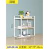 Prateleira de Armazenamento para Mesa de Escritório Mesa Prateleira de Armazenamento para Mesa Estante de Mesa Prateleira Dupla Camada Multicamadas Mesa Pequena Prateleira