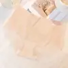 1029 Calcinha Mascarada Lisa Ultrafina Calcinha de Seda Gelada para Mulheres Cintura Média Respirável Verão Fino Estilo Japonês Shorts com Forro de Seda