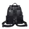 Mochila de Mujer Nuevo Estilo Coreano Combinable Cuero Suave Patrón Piel de Oveja Mochila de Mujer Tendencia de Moda Mochila Bolso para Estudiante de Secundaria