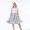 Soporte de Falda Larga de Malla Hexagonal, Falda TUTÚ, Crinolina de Nube Lolita, Falda de Aro Diaria sin Ballenas, Vestido Esponjoso para Adultos, Ropa para Fiestas y Bailes