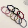 Cuerda para el pelo básica de goma elástica alta de tres capas anudada estilo japonés y coreano, banda para el pelo, cuerda para el pelo versátil, accesorios para el pelo para mujer
