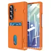 Nuevo Producto Funda para Teléfono Adecuada para Samsung Zfold8Ultra/7/6 con Eje Medio Antigolpes, Textura Agradable al Tacto, Ranura para Tarjeta, Cobertura Total y Protección de Bisagra
