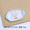Placa Binaural Animal Brinquedo Alimentício Desenho Animado Artesanal DIY Acessórios de Joia Cola de Creme Resina Pequenos Acessórios Material Atacado
